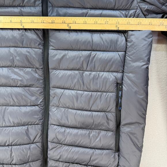 Hawke & Co Puffer Coat Men's M Grey Performance Wind And Water Resistant NWT - Picture 13 of 15